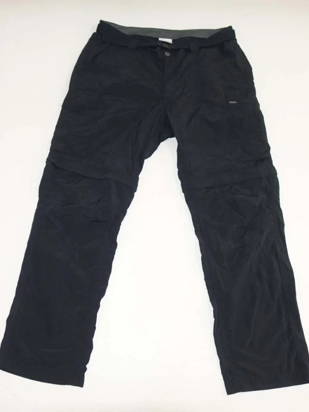Columbia Men's Silver Ridge Convertible Cargo Pants 36 x 30 Black Hiking AM8004